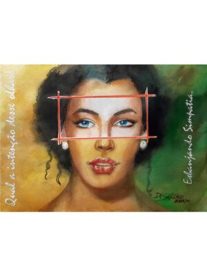 Aquarela Esbanjando Simpatia - Paulo Di Santoro