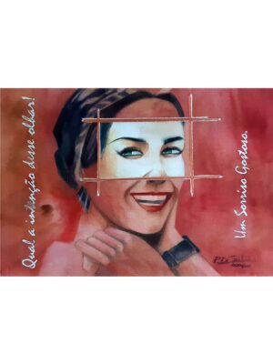 Aquarela Um Sorriso Gostoso - Paulo Di Santoro