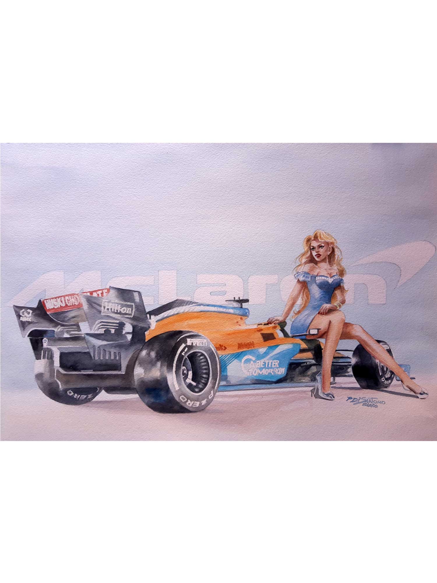 Obra A Mc Laren e a Moça - Atelier Paulo Di Santoro